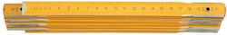 Vorel Wooden Folding Ruler 1m 15010