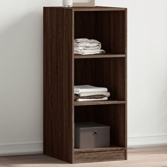 Βιβλιοθήκη Καφέ Δρυς 48x41x102εκ.