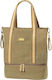 Babyono Wickeltasche-Wickeltasche Schulter/Hand Beige