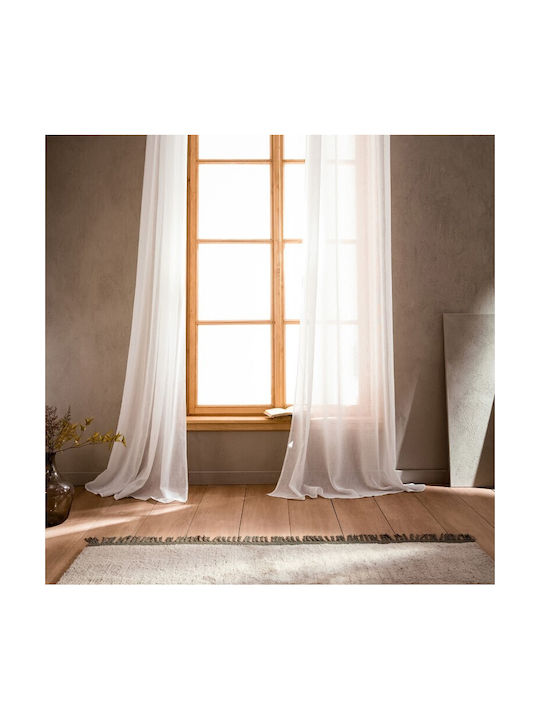 Gofis Home Перде с Копчета Combe Бежово 200x275см
