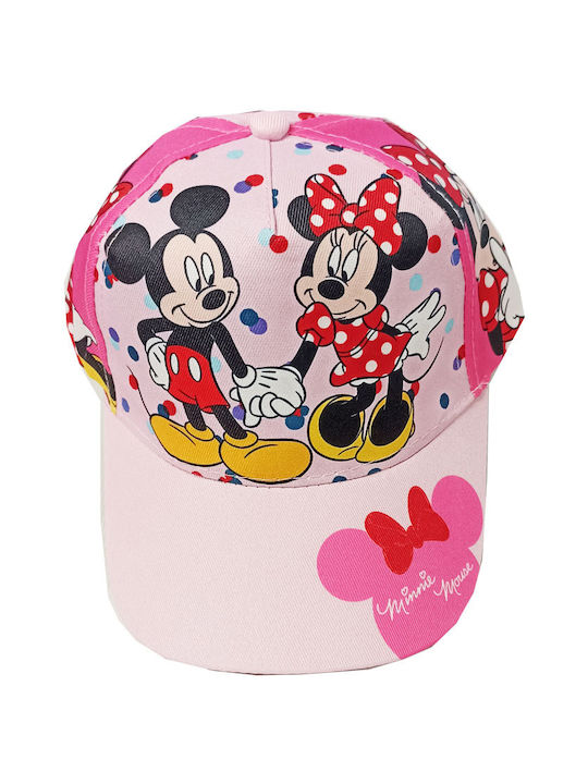 Difuzed Kids' Hat Jockey Fabric Sunscreen Pink