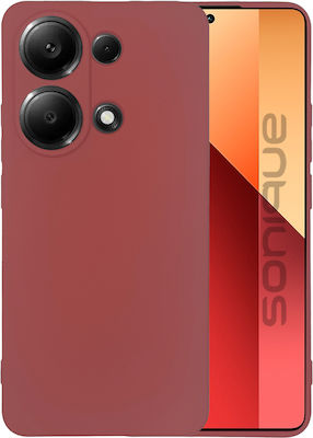 Sonique Back Cover Σιλικόνης Μπορντό (Redmi Note 13 Pro 4G / Poco M6 Pro 4G)