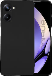 Sonique Umschlag Rückseite Silikon Schwarz (Realme 10 Pro 5G)