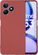 Sonique Back Cover Silicone / Fabric Burgundy (...