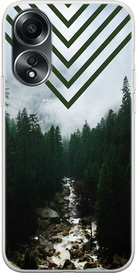 Wild Nature Back Cover Σιλικόνης Πολύχρωμο (Oppo A78 5G)