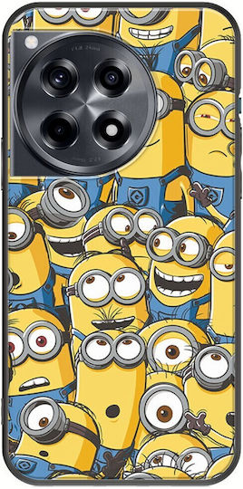 Minions Back Cover Silicone Multicolour (OnePlus 12R)