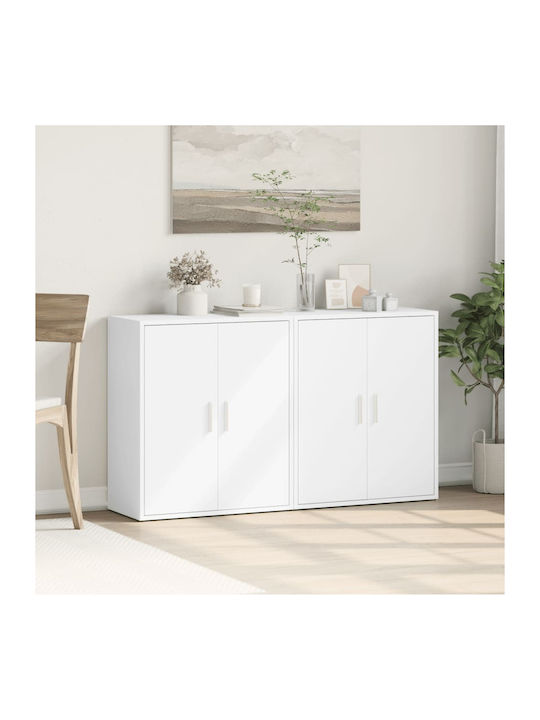 Sideboard Wooden 2τμχ 60x31x70cm
