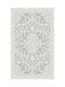 Klonaras MUSE 522/W Rug Rectangular Silver Cream