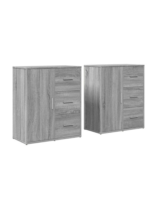 Sideboard Wooden 2τμχ 60x31x70cm