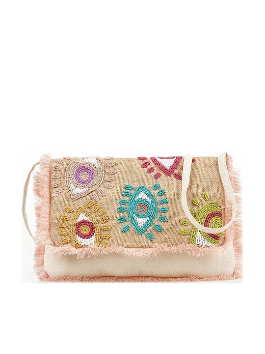 Stoff Damenhandtasche Crossbody Mehrfarbige