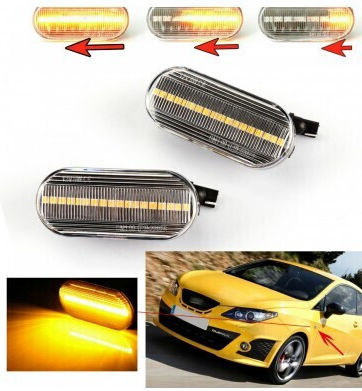 Skoda Φλας Led για Skoda Octavia 1996-2011 2τμχ