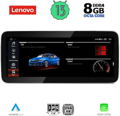 Lenovo Sistem Audio Auto 2DIN (Bluetooth/USB/AUX/WiFi/GPS/Apple-Carplay/Android-Auto) cu Ecran Tactil 12.3"