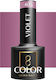 Activeshop Ημιμόνιμο Βερνίκι Νυχιών Purple 405 5gr