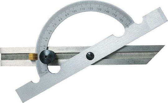 Gimex Electricians Angle Ruler Steel Length 30cm with Protractor