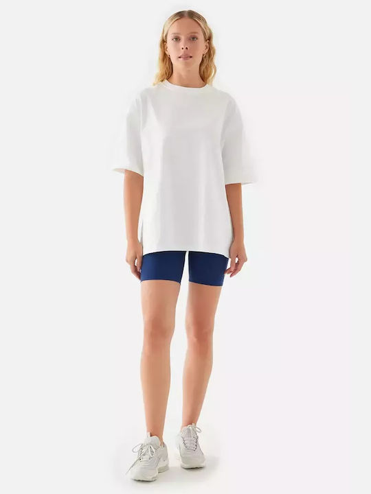 Superstacy Γυναικεία Αθλητική Μπλούζα Fast Drying Άσπρη