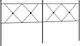 vidaXL Metallic Bed Headboard Black 187x90.5cm