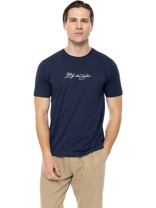 Biston T-shirt Navy Μπλε
