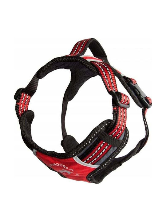 All For Dogs Hundegeschirr Weste Rot Mittel VAT011239