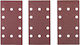 Ryobi Palm Sander Sanding Sheet with 10 Holes 95x188mm Set 10pcs