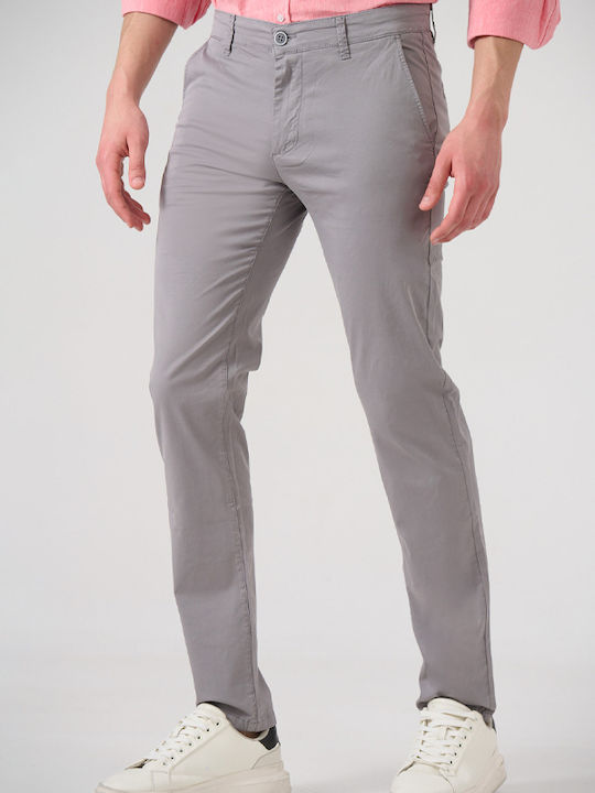 Grey Chinos Trousers