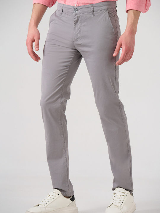 Chinohose Grau