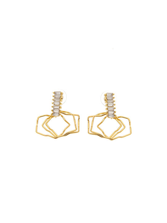 Bag to Bag Earrings Pendants Gold Plated