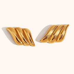 Hermes Earrings Gold-plated Steel Hermes Earrings Gold-plated Steel