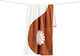 Slowtide Beach Towel Orange 152x76cm.