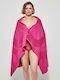 Gisela Beach Towel Cotton Fuchsia 95x140cm.