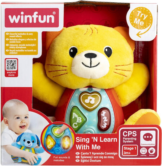 Smily Play Jucărie pentru Bebeluși cu Muzică, Lumină și Sunete pentru 3++ Luni