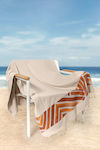 Guy Laroche Beach Towel Cotton Beige