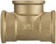 Invena Σύνδεση Σωλήνα Ορειχάλκινη 1/2" / 3/8" H/ZM-05-010