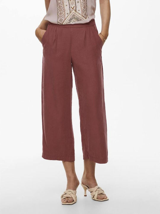 Women's Zip Culottes Carisa Terracotta