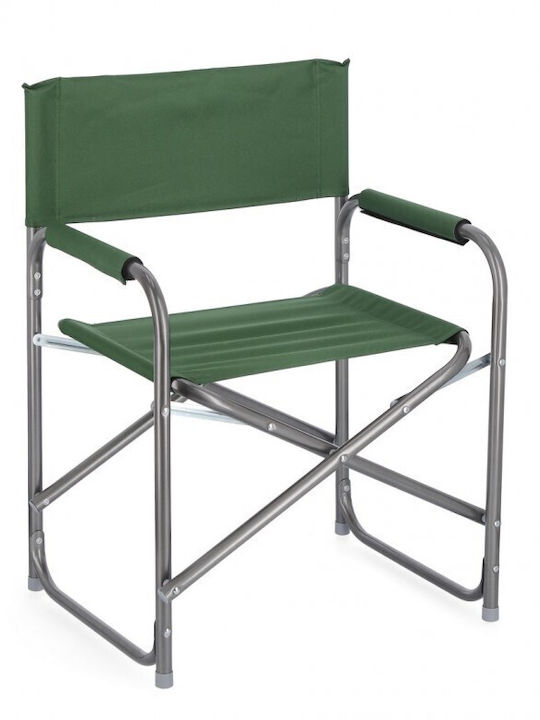 Director's Chair Aluminum Olbia Green 1pcs 56x47x80cm.