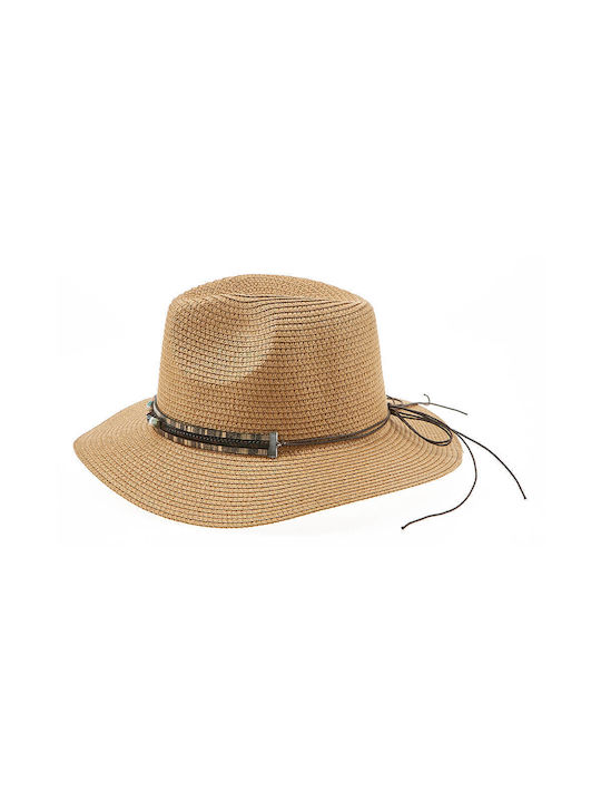 Green Women's Hat 05-0793 Straw Beige