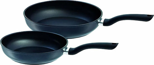 Fissler Adamant Comfort Set de Tigăi din Aluminiu 2 Piese