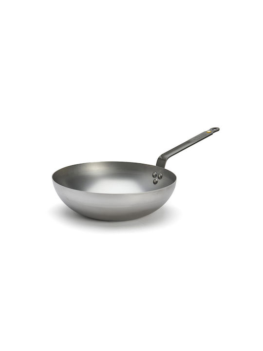 De Buyer Mineral B Wok από Αλουμίνιο με Επίστρω...