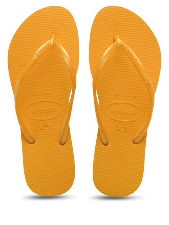 Havaianas Slim Σαγιονάρες σε Πορτοκαλί Χρώμα