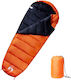 vidaXL Schlafsack Einzeln Orange