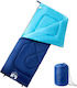 vidaXL Sleeping Bag Διπλό Μπλε