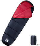 vidaXL Schlafsack Einzeln Red