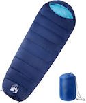 vidaXL Schlafsack Einzeln Blue