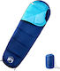 vidaXL Sleeping Bag Single Blue