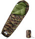 vidaXL Schlafsack Einzeln Green