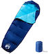 vidaXL Sleeping Bag Μονό Μπλε