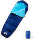 vidaXL Sleeping Bag Single Blue