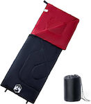 vidaXL Sleeping Bag Single Red