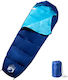 vidaXL Sleeping Bag Single Blue