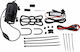 RAM Mount Tough Charge Mount Phone Motorcycle with Waterproof Case for Steering Wheel