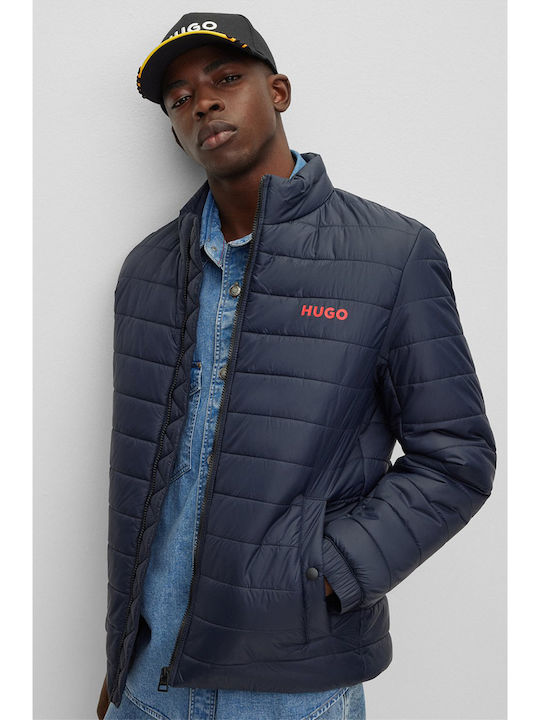 Hugo Boss Winter Jacket Puffer Waterproof Blue 50468719-405